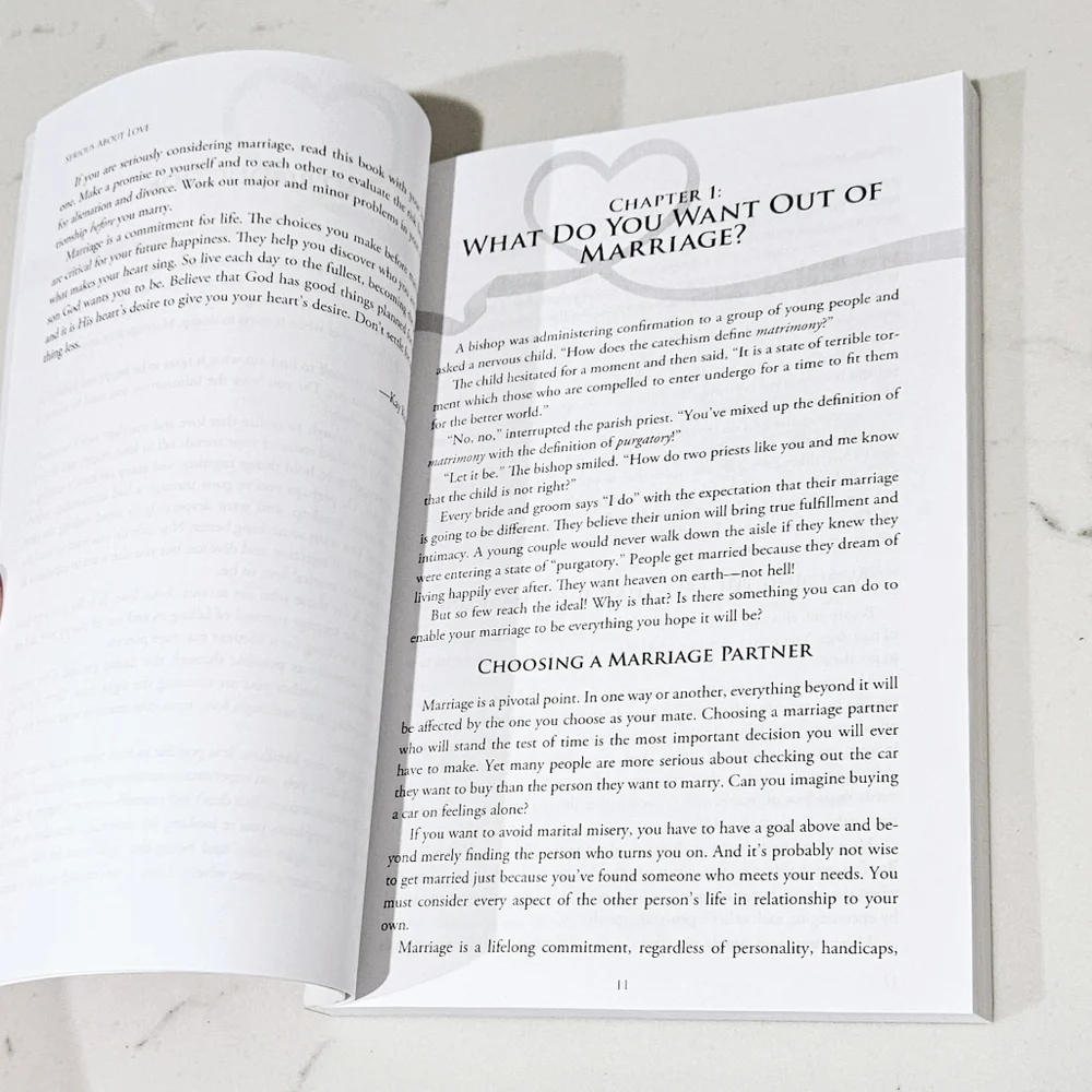 BOGO Serious About Love Straight Talk to Single Adults Paperback Book